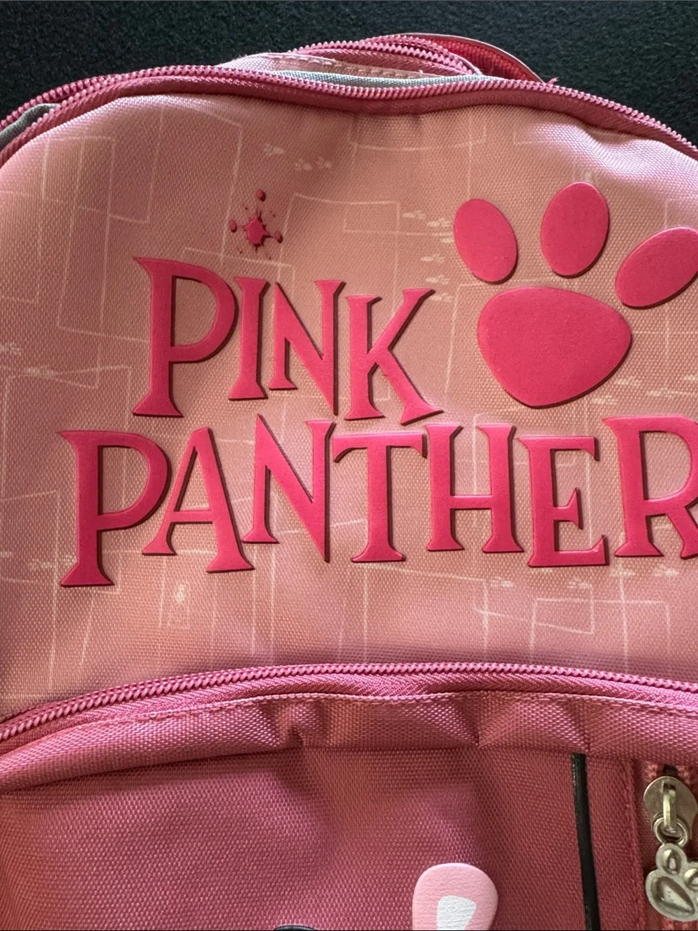 Vintage Pink Panther Backpack Pbags by Pininfarina pink Y2K rare